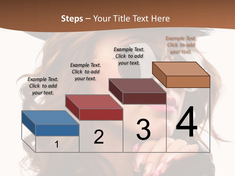 Skin Face Hot PowerPoint Template