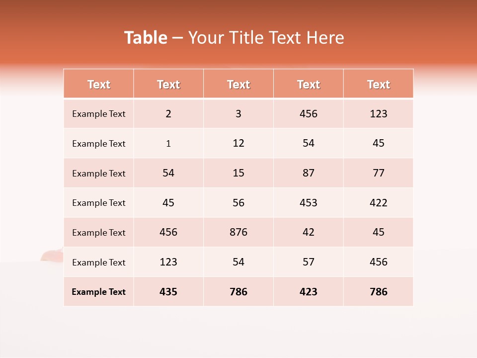 Table Corporation People PowerPoint Template
