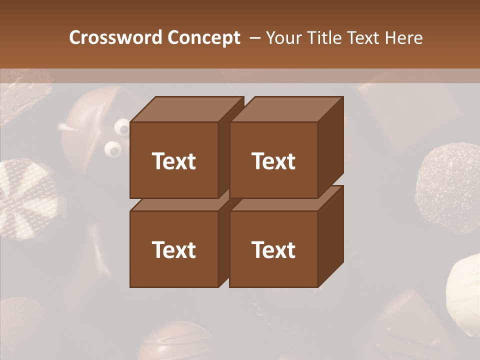 Christmas Assortment Sugar PowerPoint Template