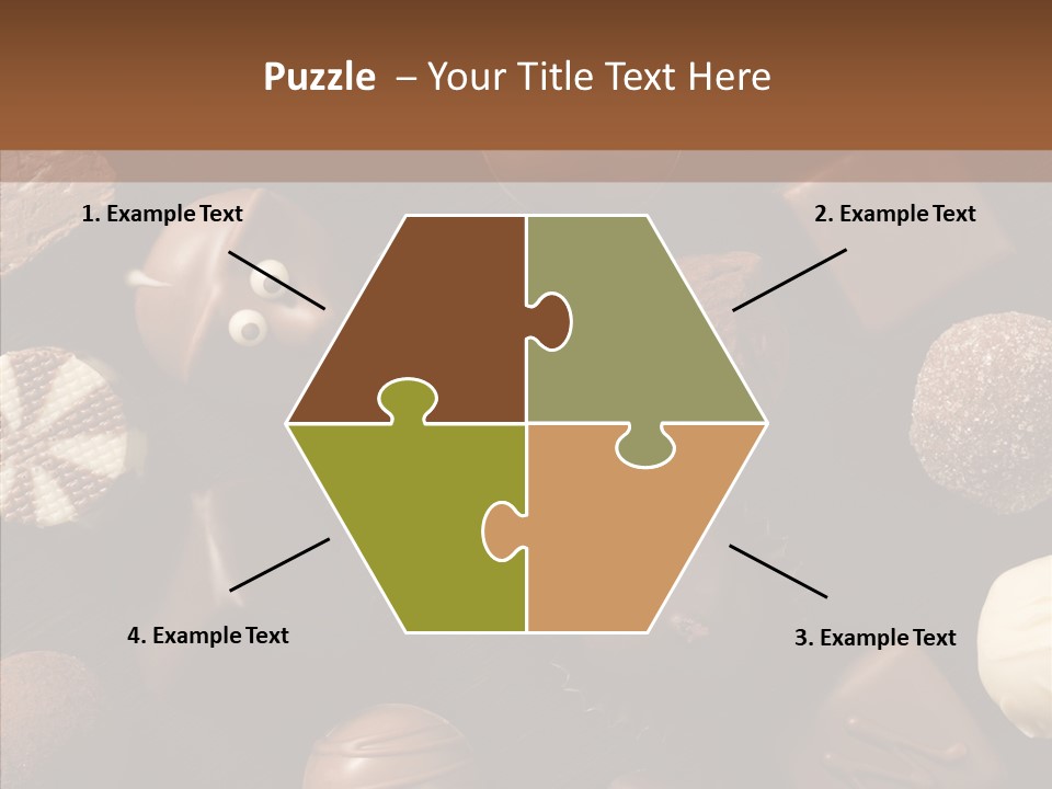 Christmas Assortment Sugar PowerPoint Template