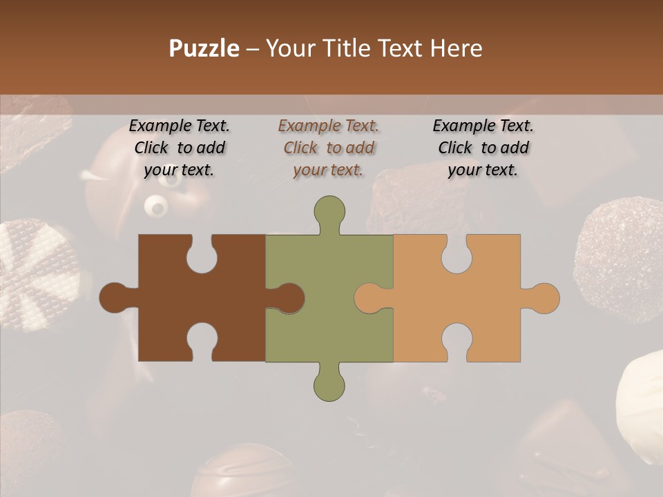 Christmas Assortment Sugar PowerPoint Template