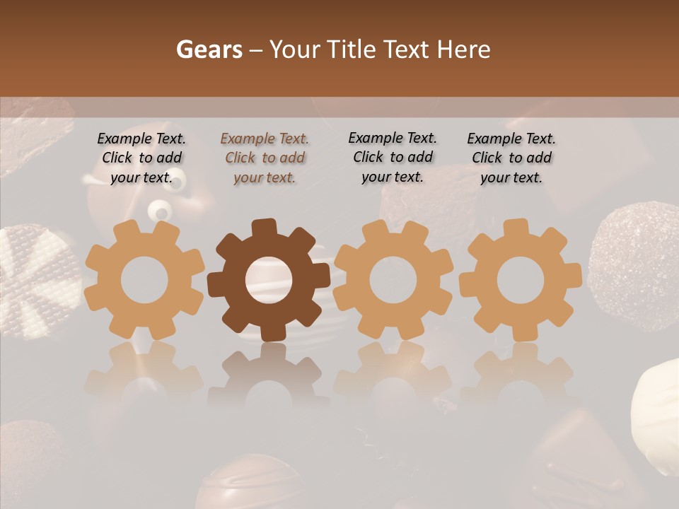 Christmas Assortment Sugar PowerPoint Template