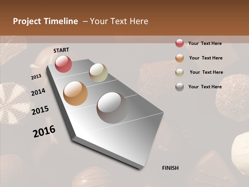 Christmas Assortment Sugar PowerPoint Template