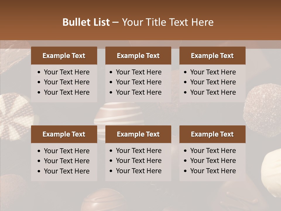 Christmas Assortment Sugar PowerPoint Template