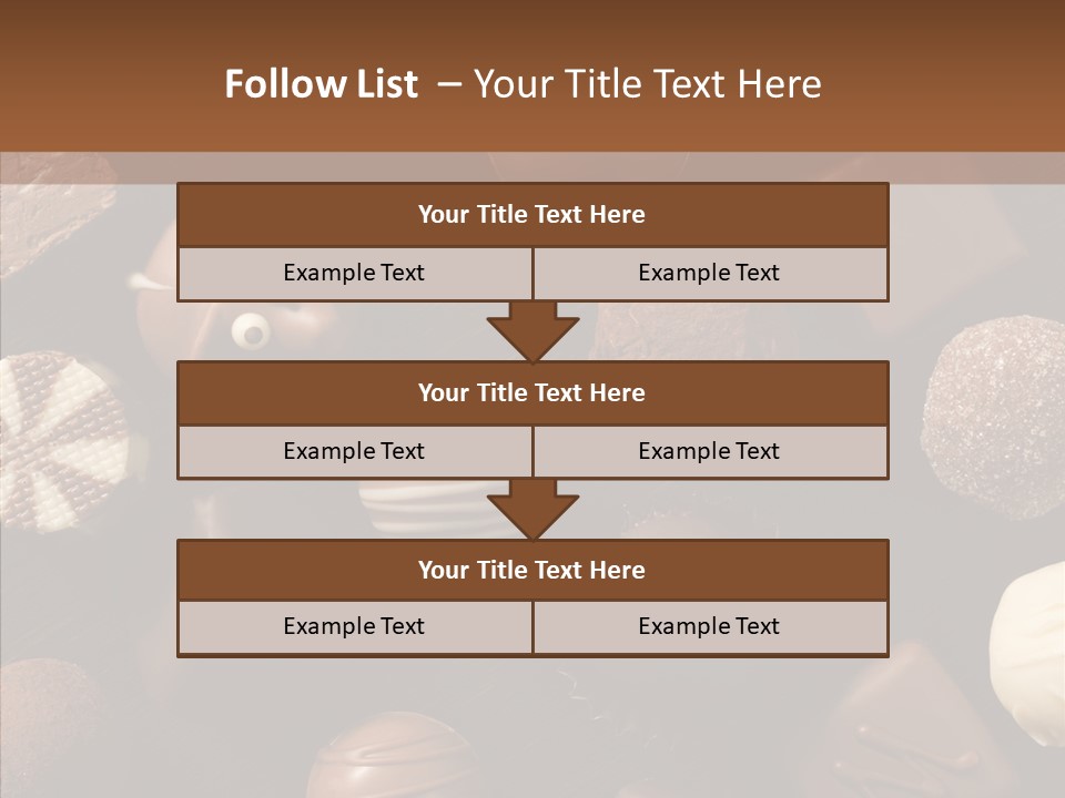 Christmas Assortment Sugar PowerPoint Template