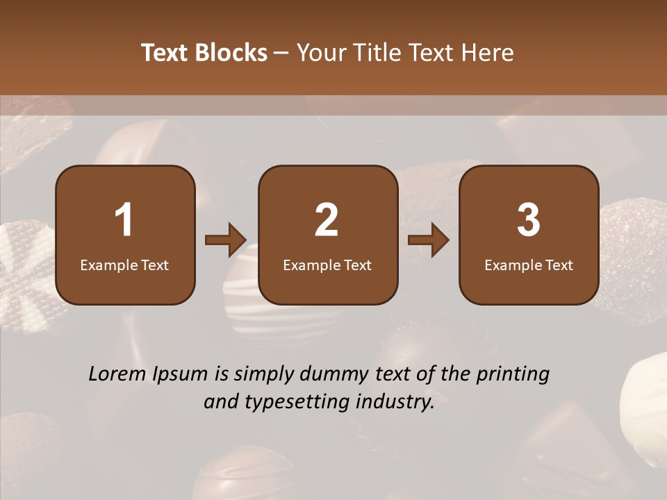 Christmas Assortment Sugar PowerPoint Template