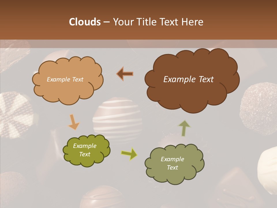 Christmas Assortment Sugar PowerPoint Template