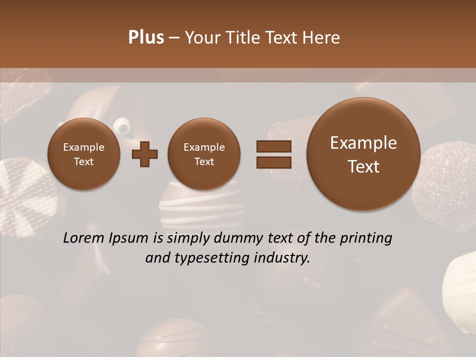 Christmas Assortment Sugar PowerPoint Template