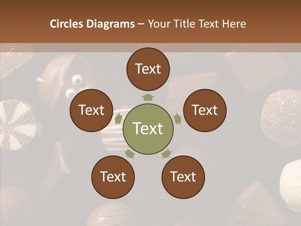 Christmas Assortment Sugar PowerPoint Template