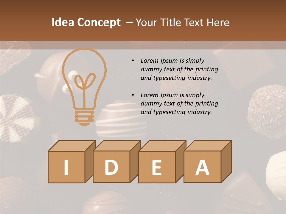 Christmas Assortment Sugar PowerPoint Template