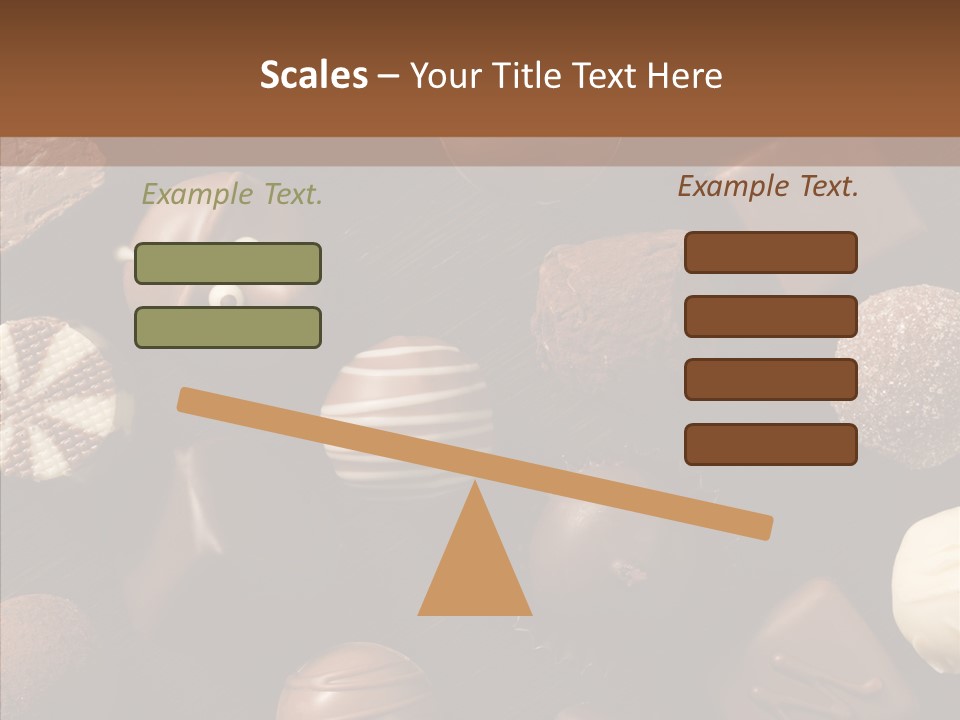 Christmas Assortment Sugar PowerPoint Template
