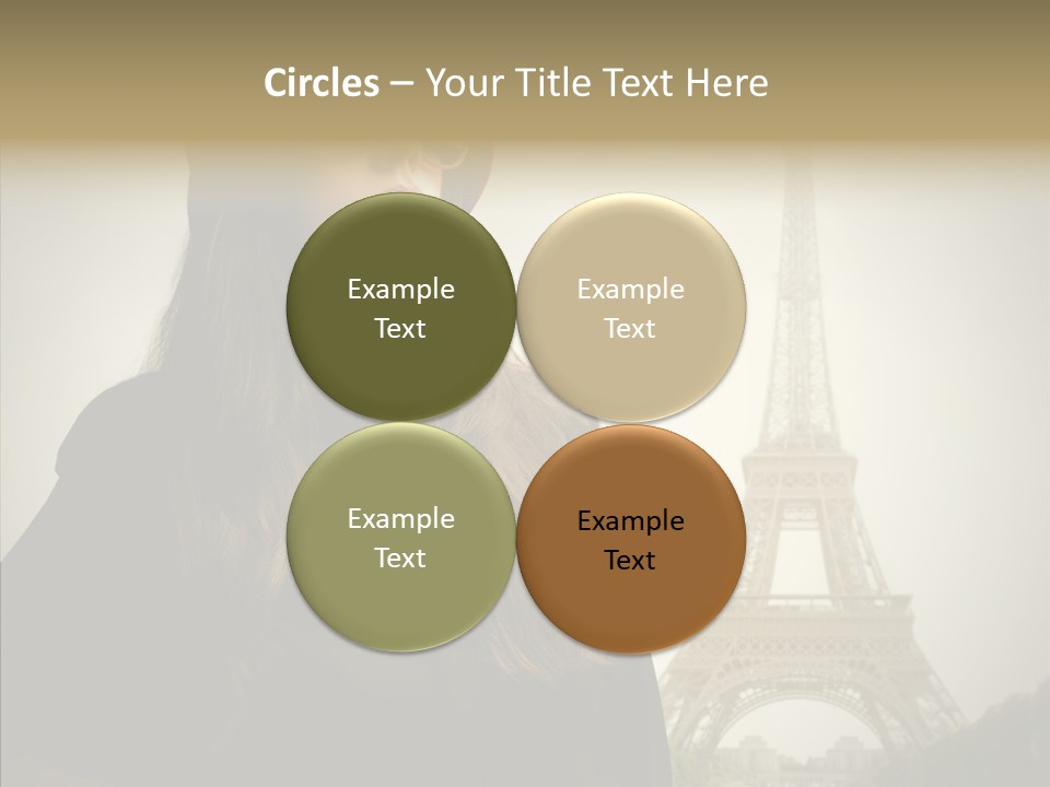 Female Travel Attractive PowerPoint Template