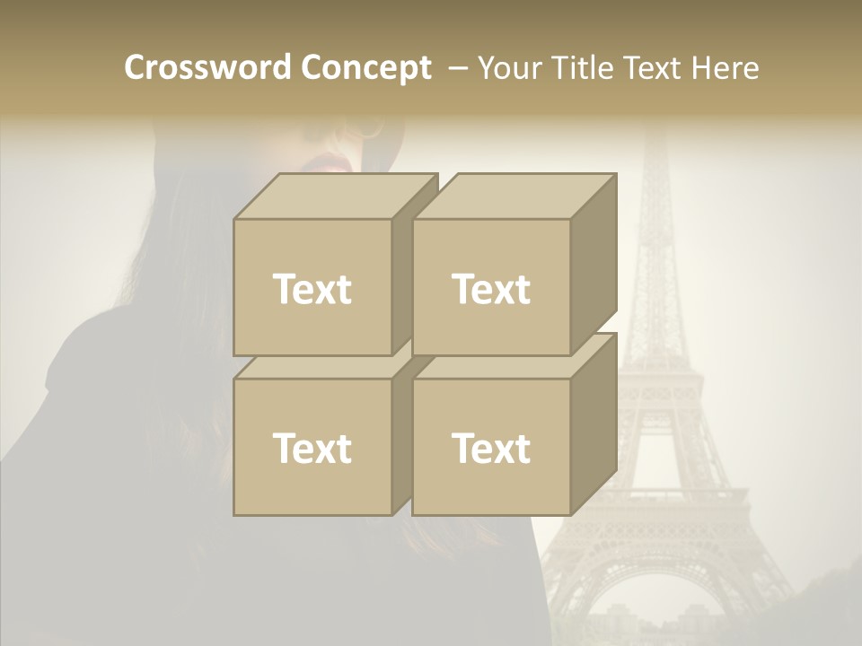 Female Travel Attractive PowerPoint Template