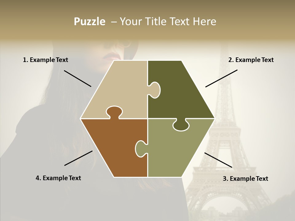 Female Travel Attractive PowerPoint Template