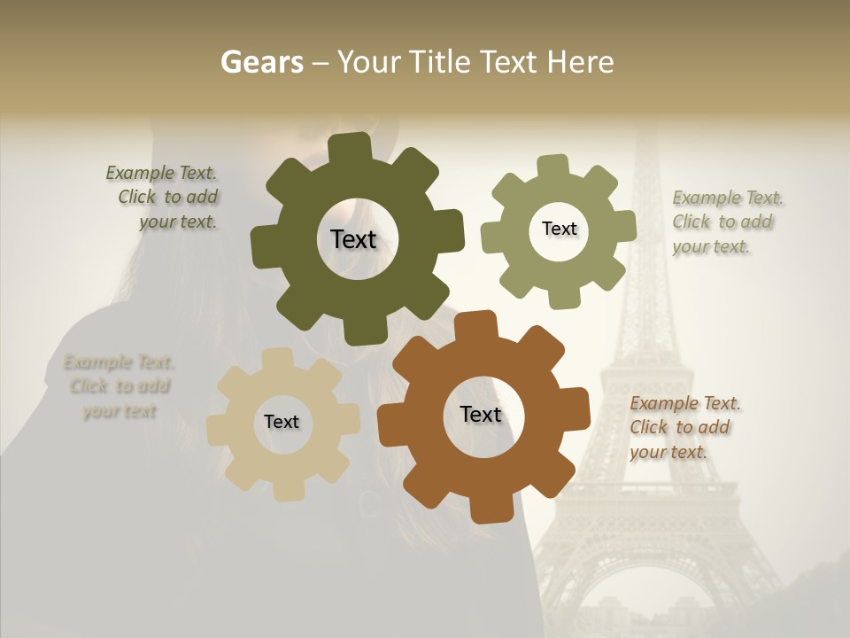 Female Travel Attractive PowerPoint Template