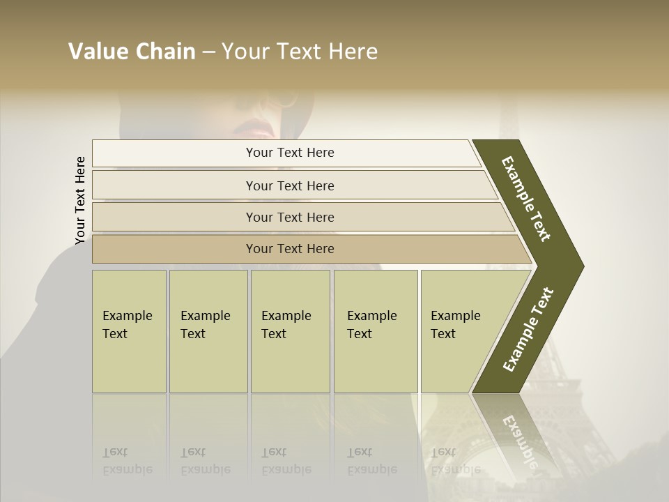 Female Travel Attractive PowerPoint Template