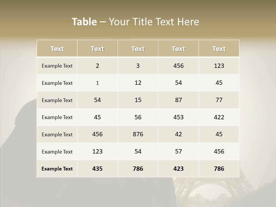 Female Travel Attractive PowerPoint Template