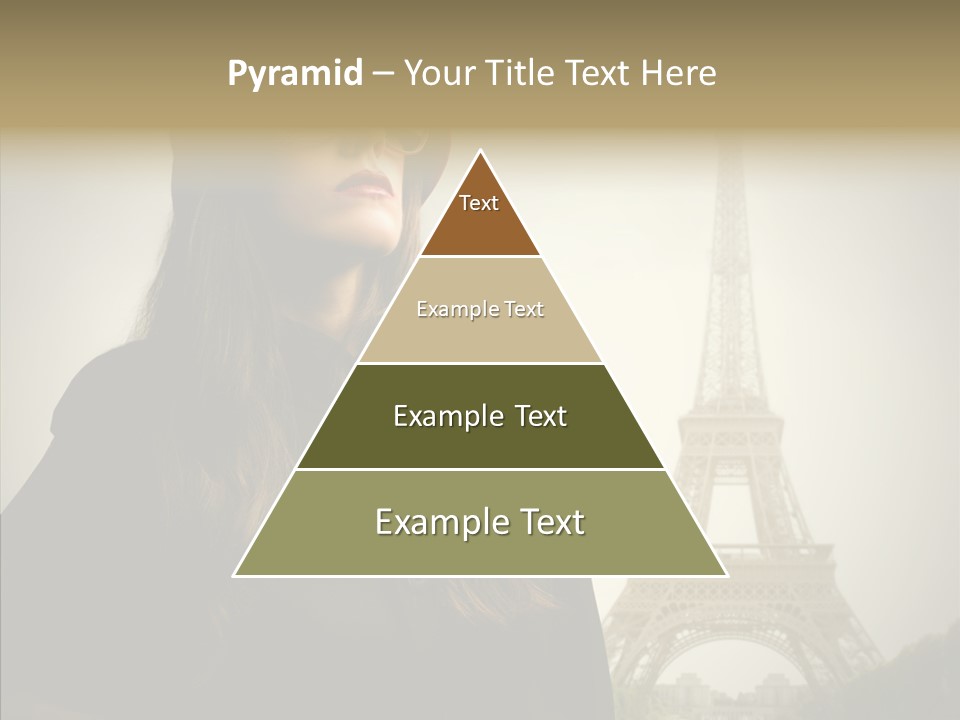 Female Travel Attractive PowerPoint Template