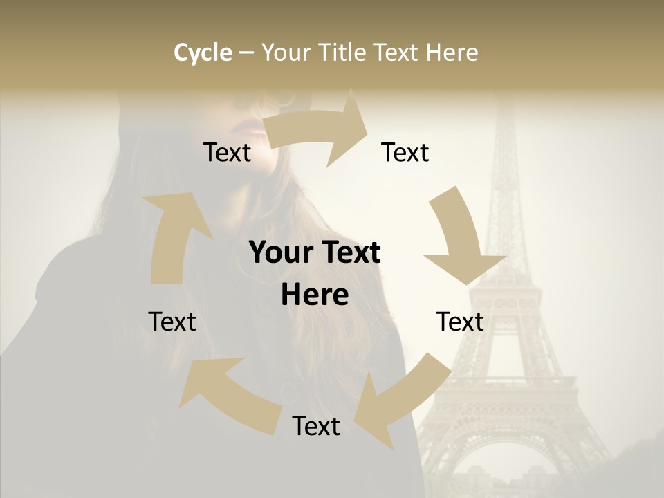 Female Travel Attractive PowerPoint Template