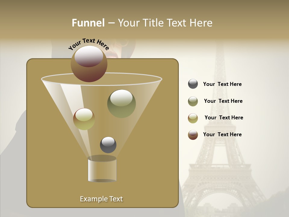 Female Travel Attractive PowerPoint Template