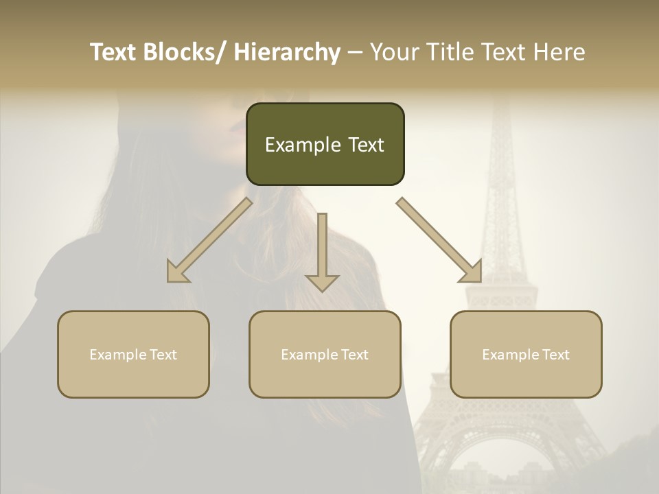 Female Travel Attractive PowerPoint Template