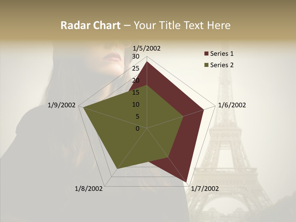 Female Travel Attractive PowerPoint Template