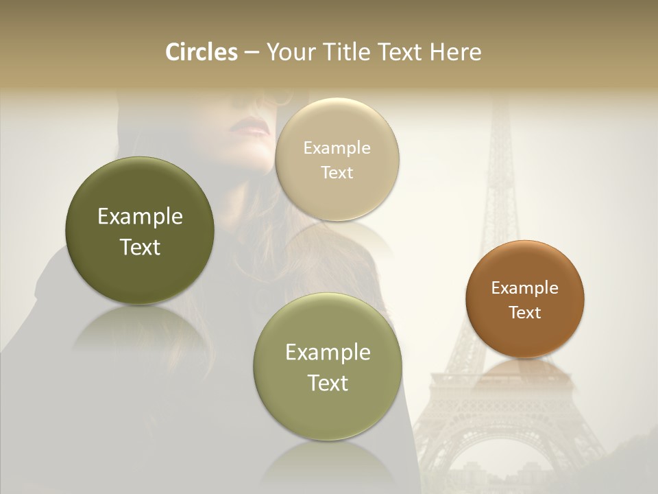Female Travel Attractive PowerPoint Template