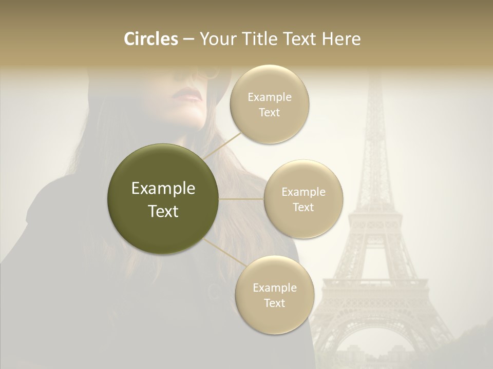 Female Travel Attractive PowerPoint Template