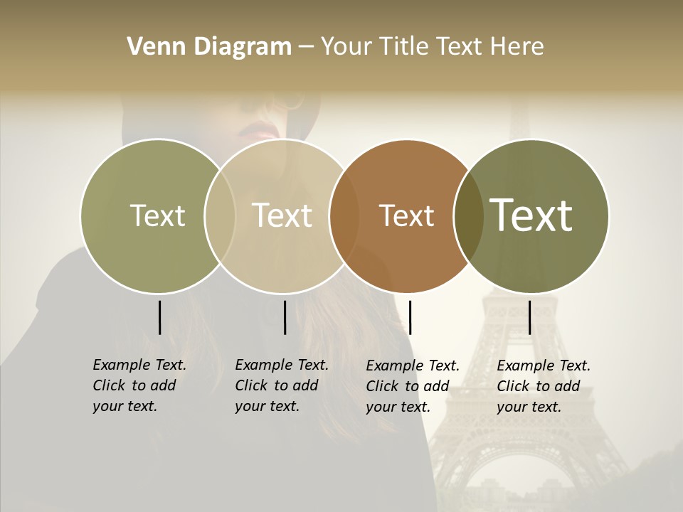 Female Travel Attractive PowerPoint Template