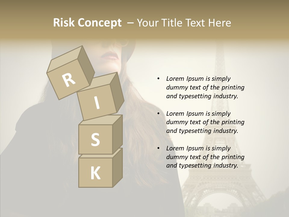 Female Travel Attractive PowerPoint Template