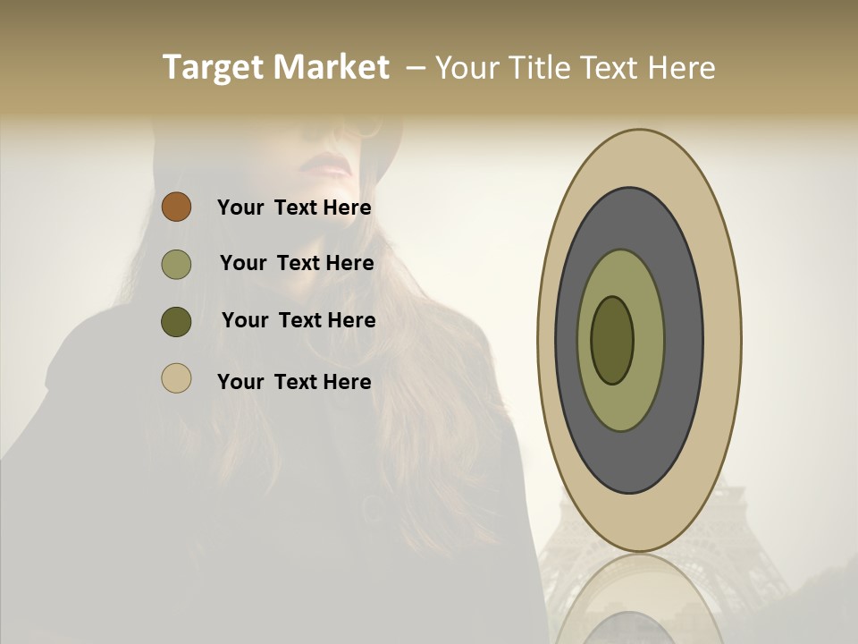 Female Travel Attractive PowerPoint Template