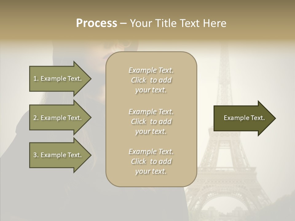 Female Travel Attractive PowerPoint Template