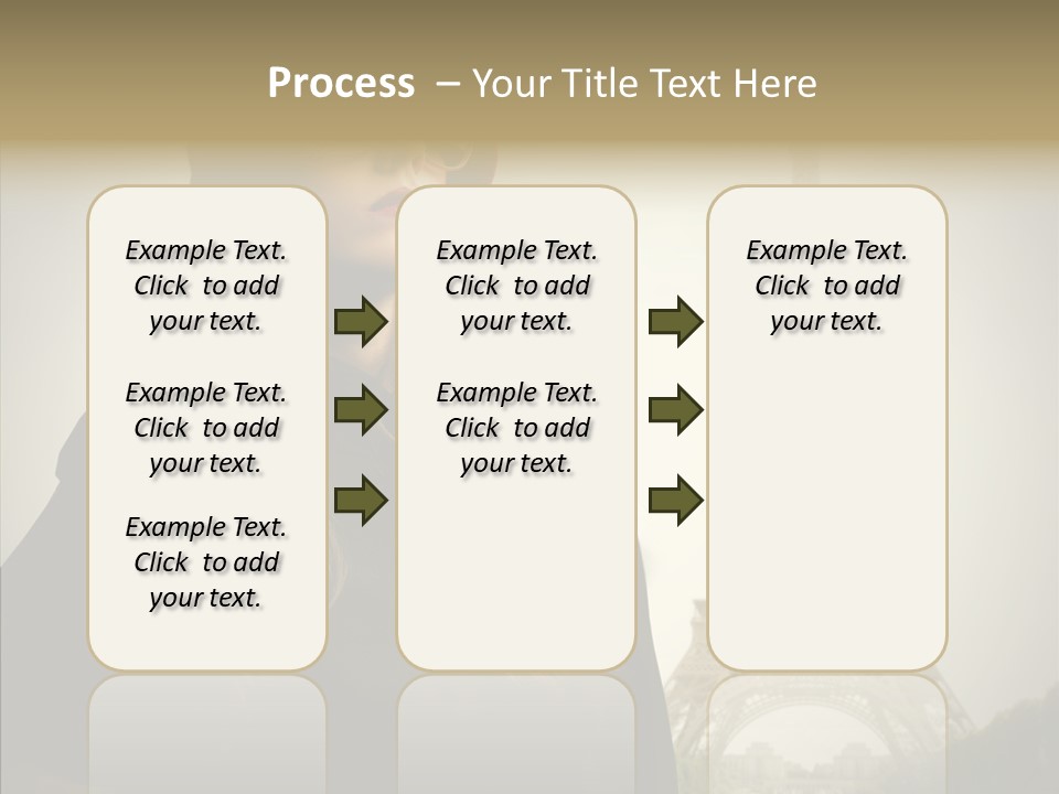 Female Travel Attractive PowerPoint Template
