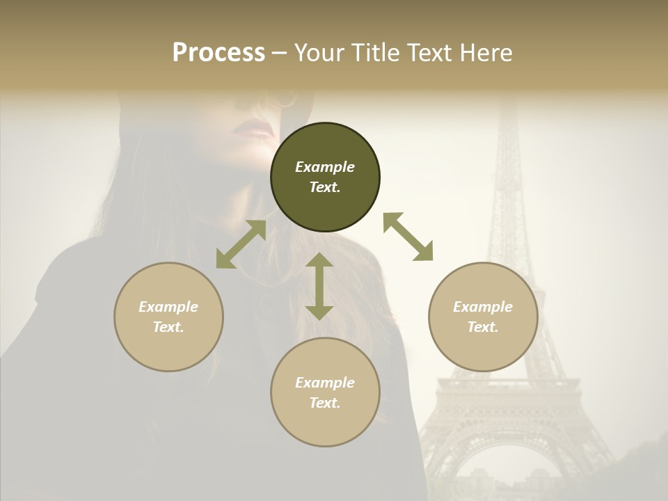 Female Travel Attractive PowerPoint Template