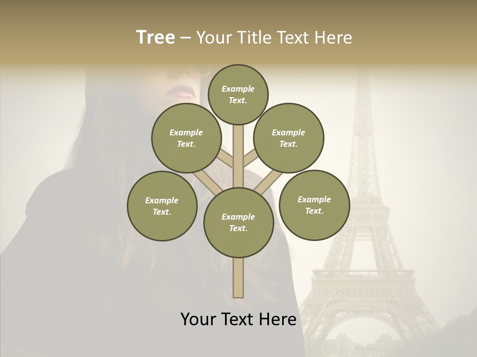 Female Travel Attractive PowerPoint Template