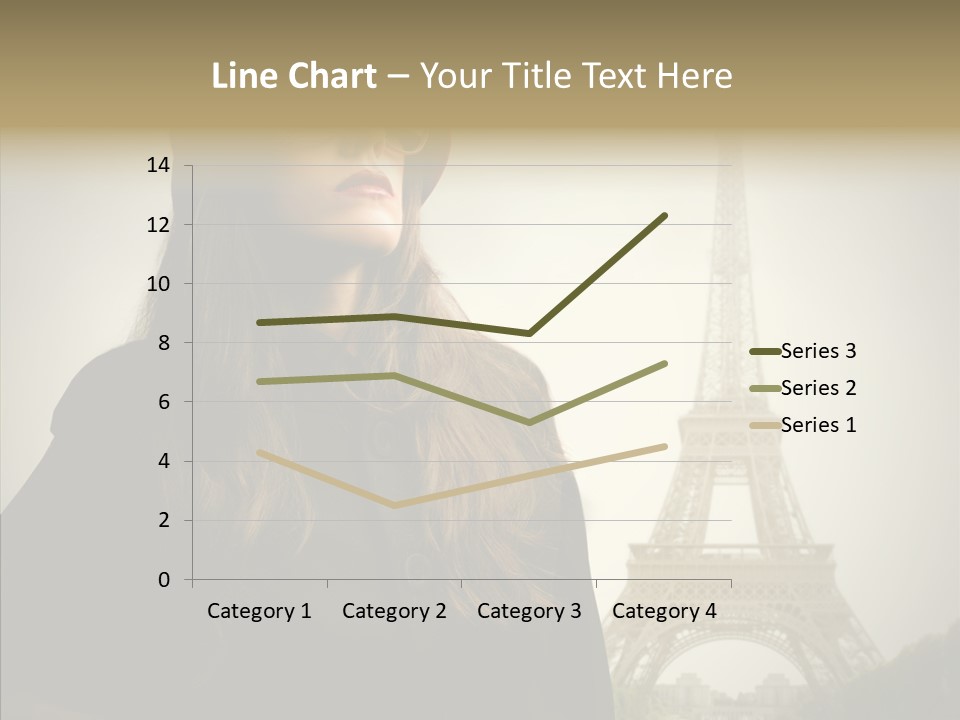 Female Travel Attractive PowerPoint Template