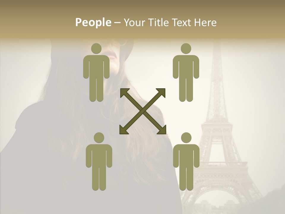 Female Travel Attractive PowerPoint Template