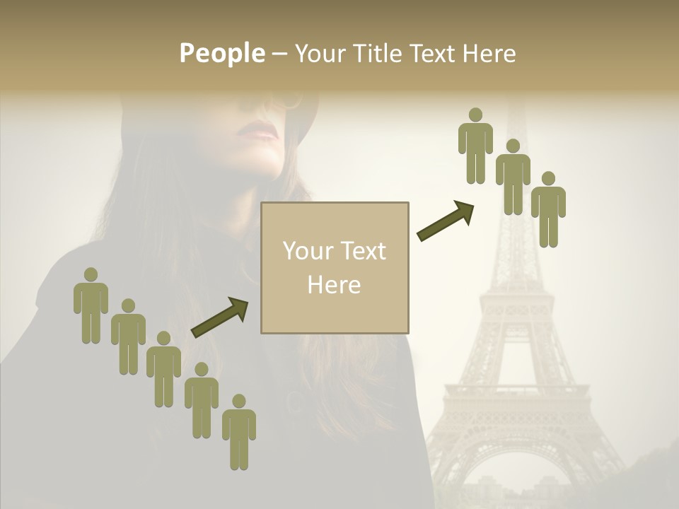 Female Travel Attractive PowerPoint Template