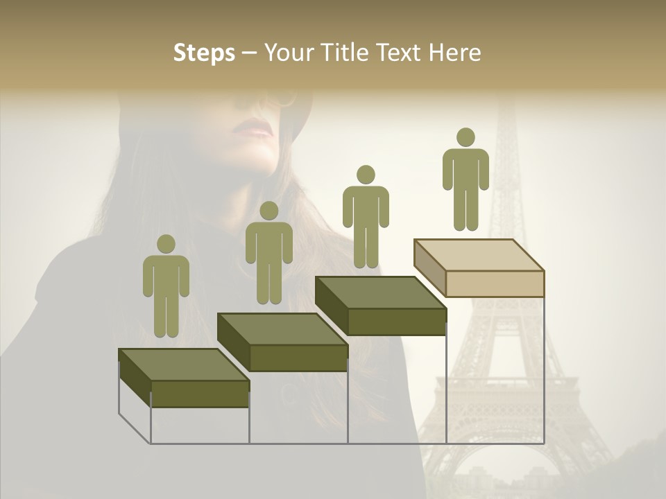Female Travel Attractive PowerPoint Template