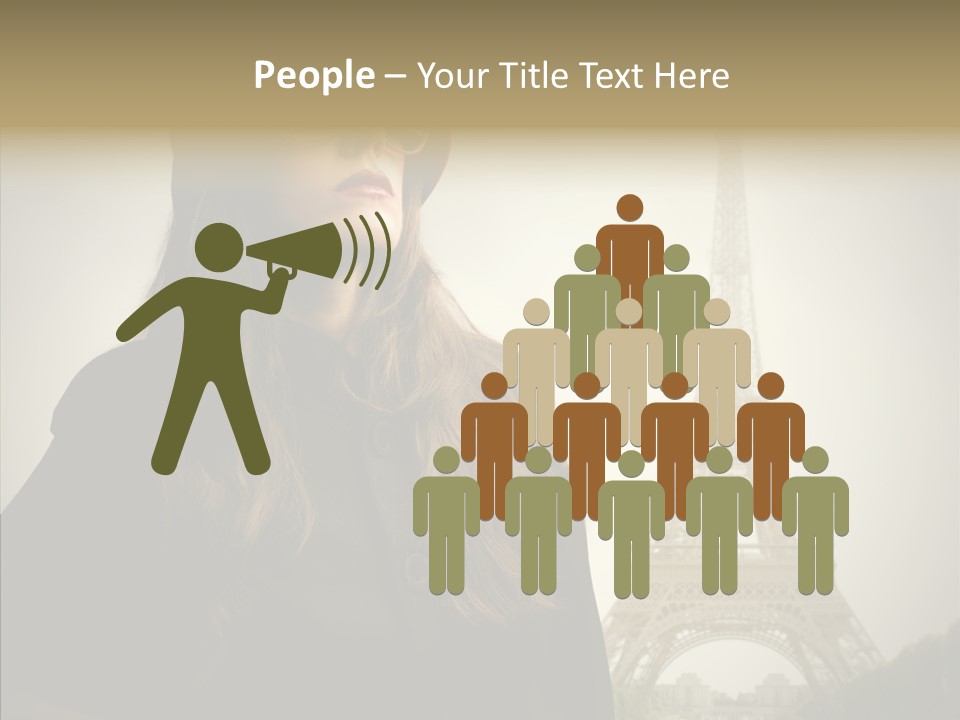 Female Travel Attractive PowerPoint Template