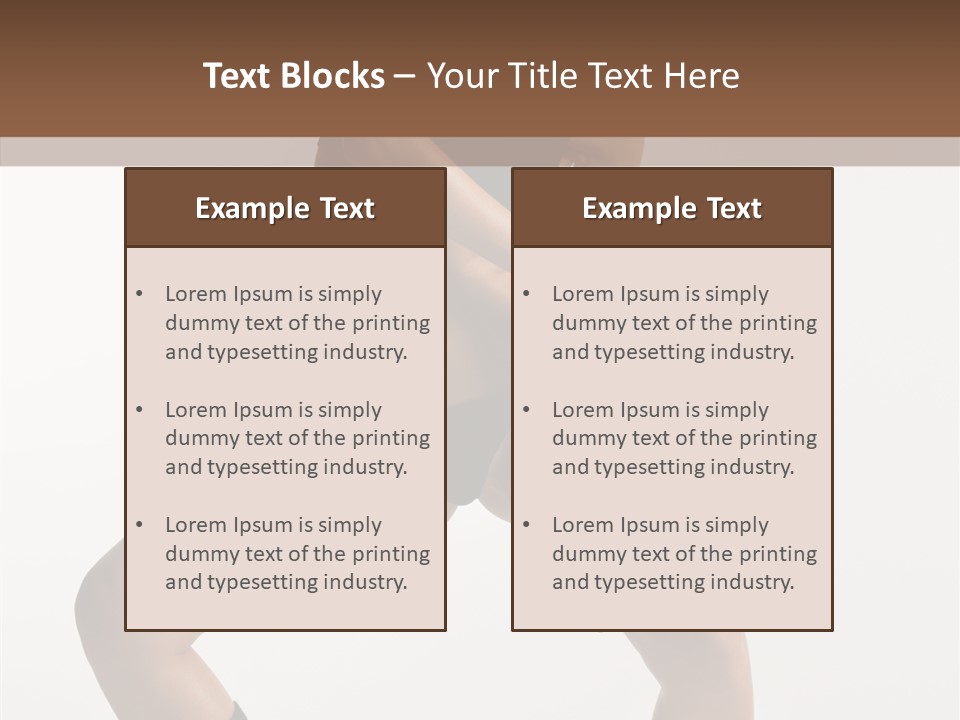 Desire Exercising Long PowerPoint Template