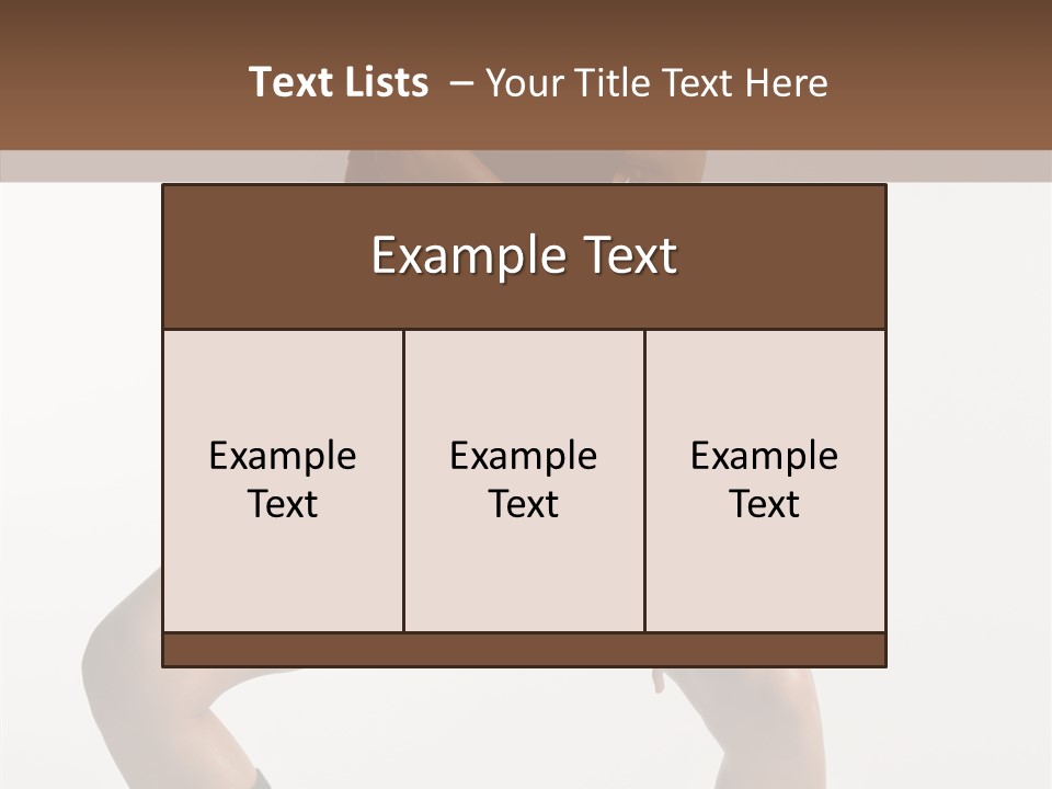 Desire Exercising Long PowerPoint Template