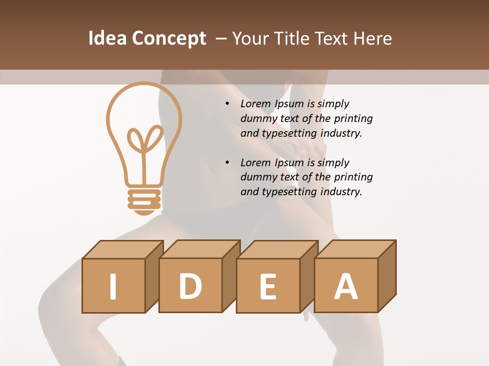 Desire Exercising Long PowerPoint Template