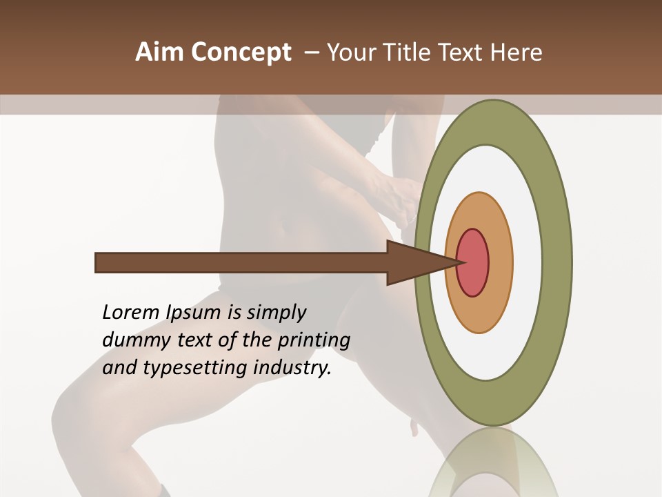 Desire Exercising Long PowerPoint Template