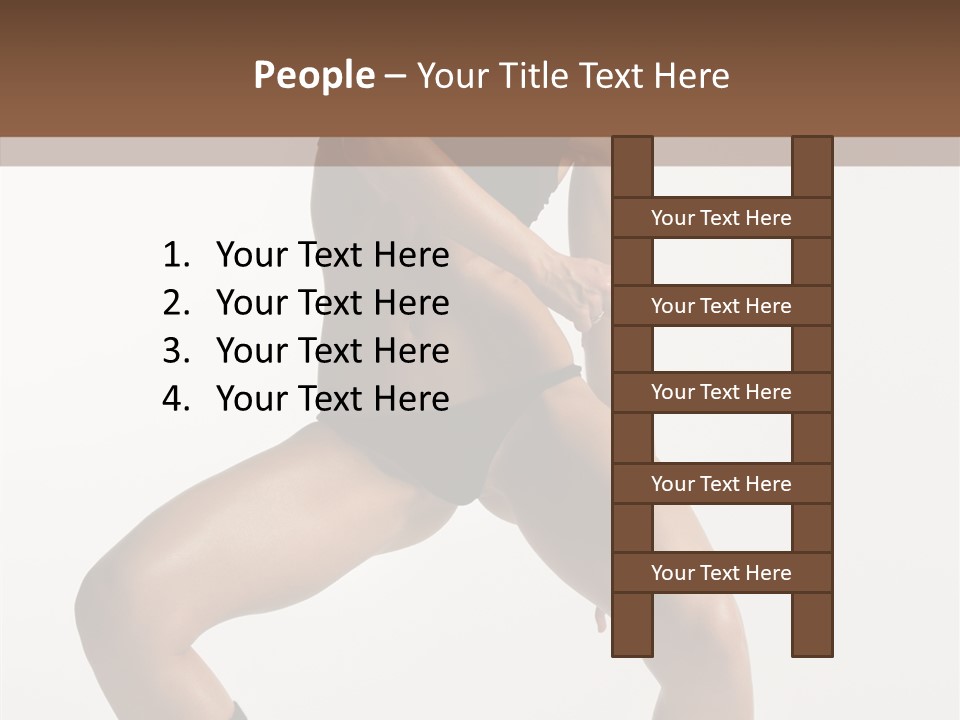 Desire Exercising Long PowerPoint Template