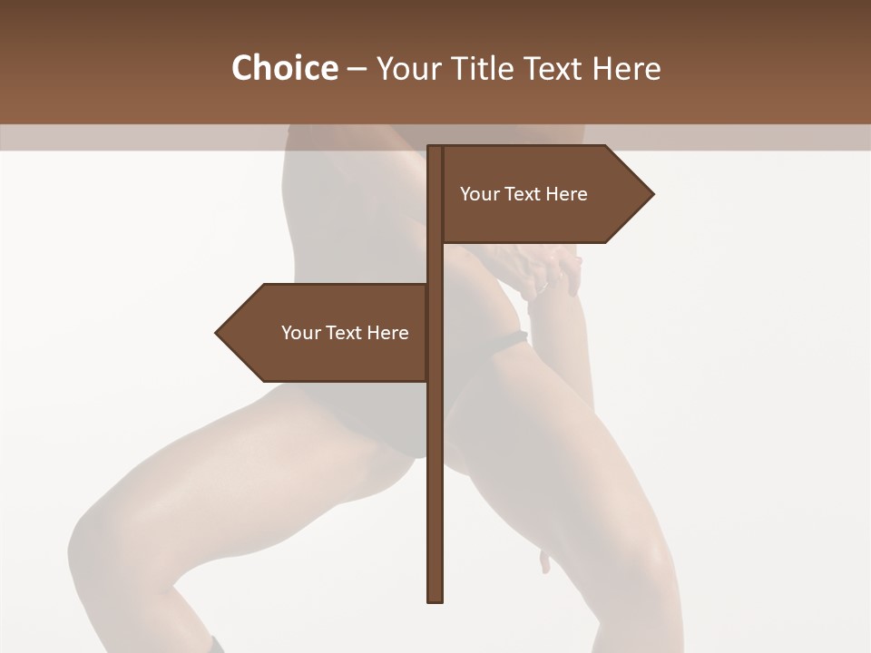 Desire Exercising Long PowerPoint Template