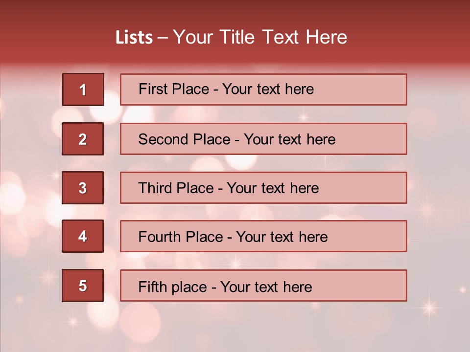 Party Festive Brilliant PowerPoint Template