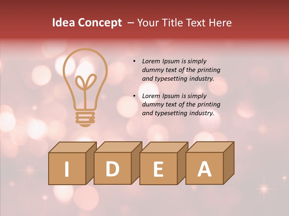 Party Festive Brilliant PowerPoint Template