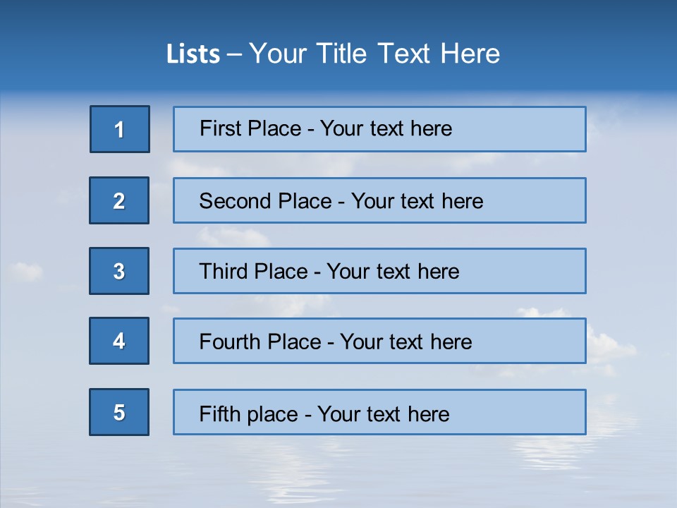 Landscape Storm Scenics PowerPoint Template