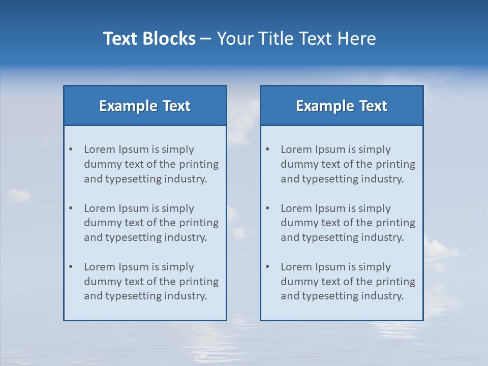 Landscape Storm Scenics PowerPoint Template